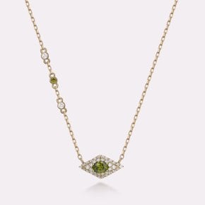 Vintage Peridot Necklace  GGFB105NYG420