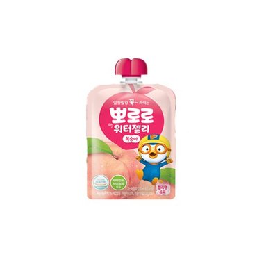  팔도 뽀로로 워터젤리 복숭아 120ml 40입