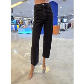 지프 와이드 블랙 데님 팬츠 바지 JO3DPF536