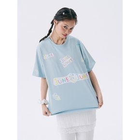 June Drawing T-shirt_Light Blue