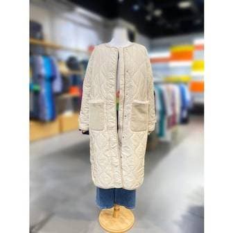 베네통 [여주점] 포켓 포인트 경량 롱 패딩 (BAPDG1361)