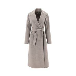 25SS 막스마라 S 여성 PAOLORE 파올로레 버진 울 롱코트 그레이 PAOLORE 038