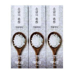 솔트에너지 치약 120g x 3개입-잇몸케어 메디안 (WA04197)