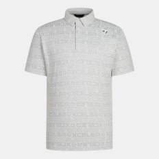 26SS 남성 레터링 자카드 카라 반팔 티셔츠 TT6-21HG41-102