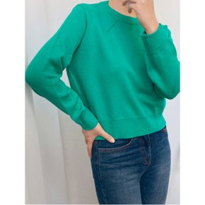 베이직 라운드넥 데일리 심플 긴팔 니트  WIBANT107 _P356429394