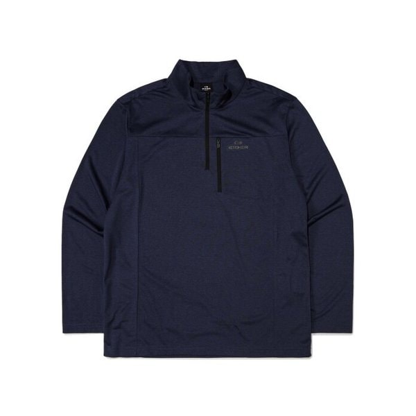 [부산점] POP 멜란지 남성 긴팔 짚업 티셔츠 DMP24282