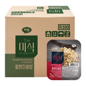 더미식 찰현미쌀밥 180g 24개 / 즉석밥 이정재밥