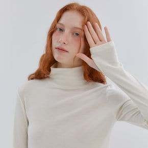 WARMER TURTLENECK TOP_IVORY