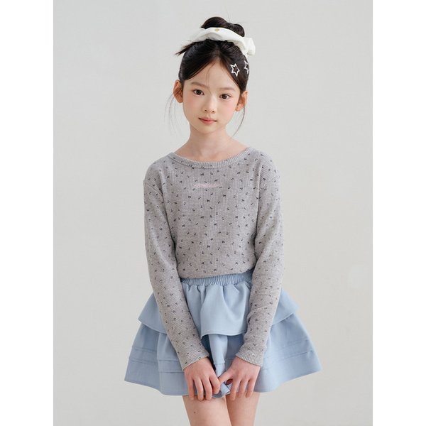 타이니 플로럴 와플 티(메란지)