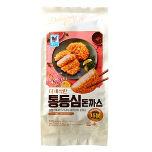 대림선 [푸른들마켓][대림] 바삭한통등심돈까스420g