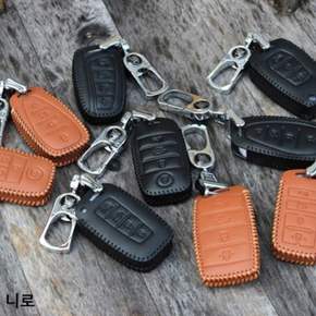 스마트키케이스 키홀더 검정 갈색 자동차용품