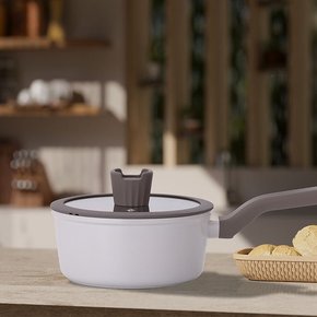 소프트 그립 인덕션 편수냄비 18cm 양수냄비 다용도냄비 코팅냄비 알루미늄냄비 냄비
