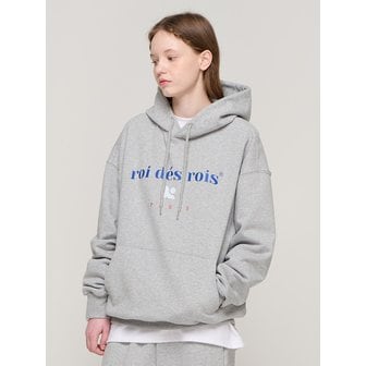 로아드로아 [기모/NO기모] 뉴 심볼 후드티셔츠 (그레이)