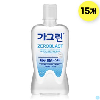  동아제약 가그린 제로 블라스트 구강청결제 750ml 15개