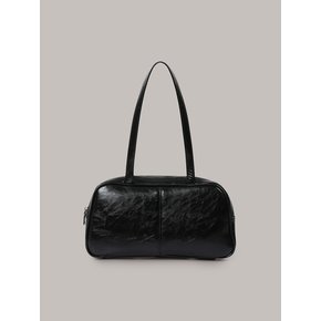 Basic line Shoulder Bag - Black