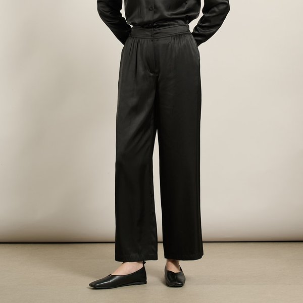 [여주점] 올앤선드리 새틴 와이드팬츠 A5F8P326