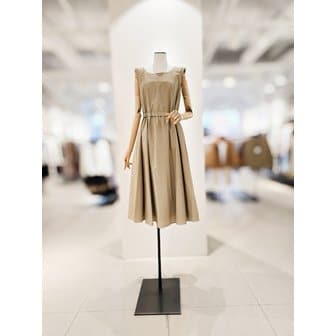 아이잗컬렉션 [파주점] [더아이잗컬렉션]하이웨스트 셔링 슬리브리스 원피스 CR4A0OP151