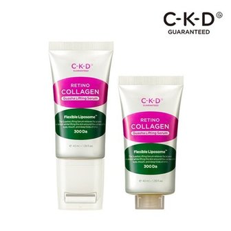  CKD 레티노 콜라겐 저분자 300 괄사리프팅 세럼 40ml + 리필 40ml