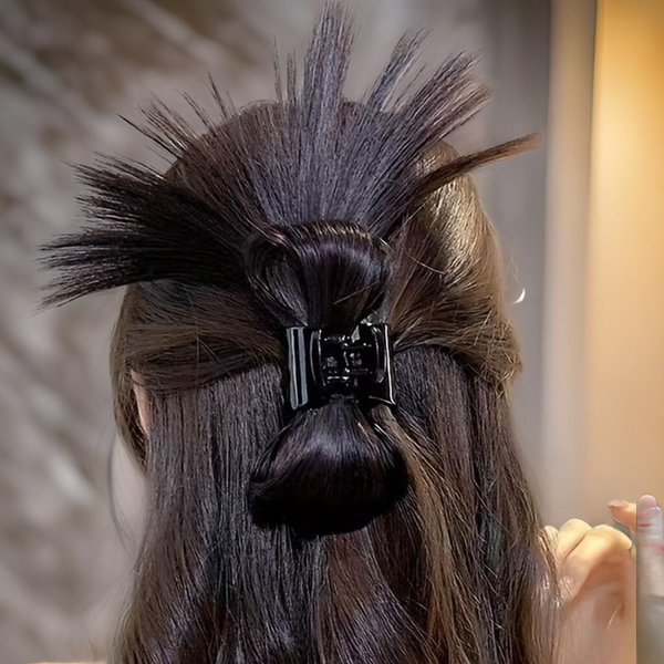 [옷자락] 여자 스타일링 강력 가발 미니 헤어집게