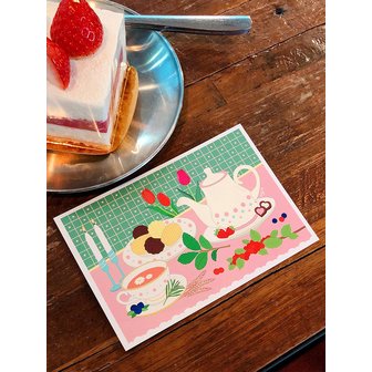 NIJI 쉼 그리고 여유시간 / 엽서 (postcard)