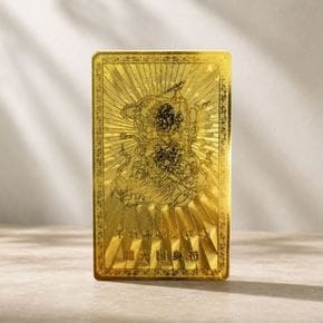 닭띠 부동명왕 금속 카드 부적 12지신 소지품 풍수 인테리어 소품