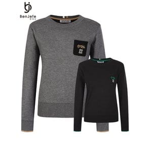 BQ5MWTS706 여성 가슴 미니포켓 라운드티