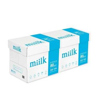 miilk 밀크 A4 복사지 A4용지 인쇄 복사용지 80g 5000매(2500매x2박스) SAMU(H)