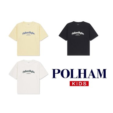 폴햄키즈 공용) 자가드 소로나 그래픽 반팔티 PKF2TS3012