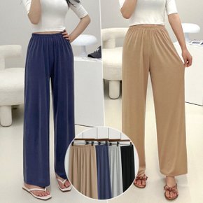 코지 와이드 밴딩팬츠 4color 면스판 통바지 트레이닝 (국내생산) 사계절 / 데일리룩 베스트 사방스판