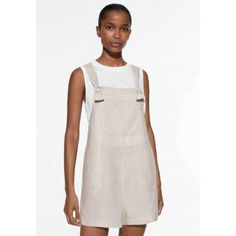 이스퀘어 4267729 OYSHO STRAPPY - Dungarees beige