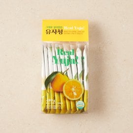  그대로 갈아만든 유자청(스틱형) 420g/팩