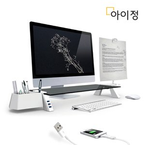 아이정 스마트독 브릿지 USB 화이트/블랙 S362