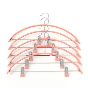 이시아르 바지걸이 겸 옷걸이 핑크 5P세트