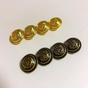 정장 4P 교복 코트 20mm 단추 빈티지단추