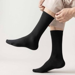 [더망고플래닛] 남녀공용 데일리 정장 중목 양말 무지 장목 삭스 덧신
