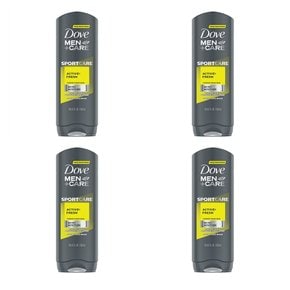 [해외직구]도브 맨케어 스포츠 액티브 프레쉬 바디워시 532ml 4팩/ Dove Men Care Body Wash Sport Active Fresh 18oz