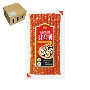 한성 숯불구이맛김밥햄 1box (100gx40개)