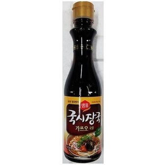  업소용 식당 식자재 가쓰오 육수 국시장국 350ml