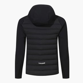 [정상가 219,000원][60% OFF] 남성 하이브리드 트리코트본딩 슬림핏 집업 BLK / QQ121EFT12