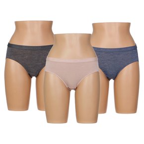여성 밀레나누디 인팅 미디 여삼각 3매입 mwpdf-250