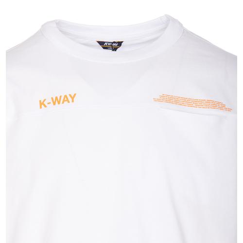 [해외배송] 24 S/S K-WAY FANTOMENE LETTERING 로고 티셔츠 K5127GW/AQF B0011056005