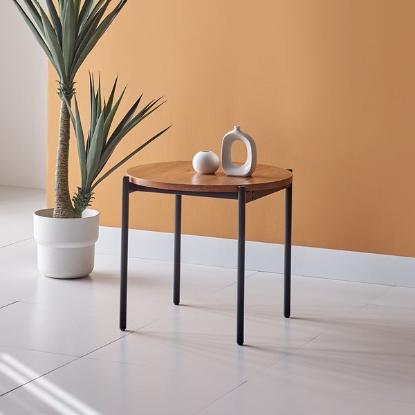 [착불]아이앤 에스커 600 원형 LPM 소파 테이블 FU