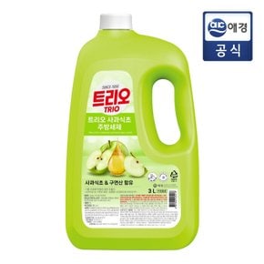 사과식초 주방세제 용기 3L x 1개