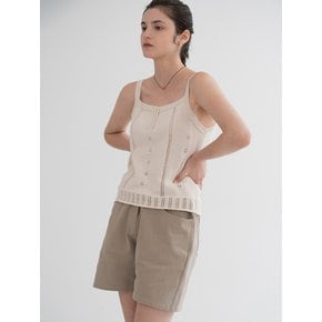 Basil knit sleeveless (natural)