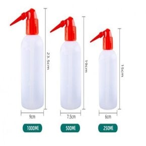 새부리 세척병 증류수 정제수 세척 과학 250ml 500ml 1000ml X ( 4매입 )