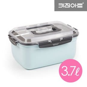 다담채 스텐밀폐용기 핸디 3.7L