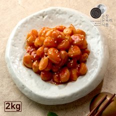 순창문옥례식품 고추장 마늘장아찌 2kg 밀폐용기