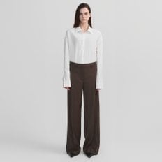 Wide Trousers Brown