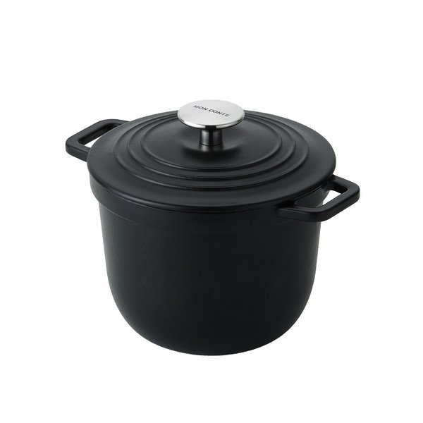 몽꽁떼 라이스 꼬꼬떼 IH 18cm(매트블랙)