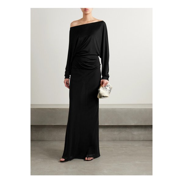 케이트 Mauva 실크 시폰 맥시 스커트 1647597333192936